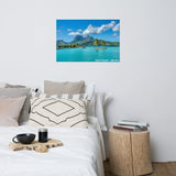 Poster ( Envie d'évasion? Bora-Bora ) FR Home Travel World Store