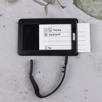 Country Name Suitcase Luggage Tag Fashion Letters Address Holder Baggage Label Silicone Identifier Travel Accessories Home Travel World Store