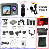 Caméras vidéo d'action 5K, Grand angle et Waterproof Home Travel World Store