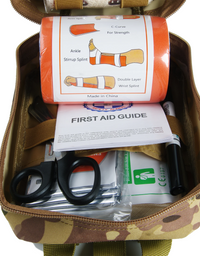 Trousse de Premiers Secours Sac médical d'urgence (Militaire Tactique) 35 pièces Home Travel World Store
