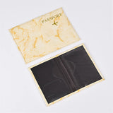 Couverture de protection de passeport (Effet marbré) Home Travel World Store