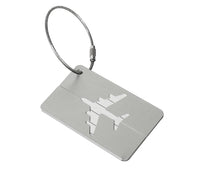 Porte étiquettes de bagage en Aluminium Home Travel World Store