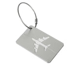 Porte étiquettes de bagage en Aluminium Home Travel World Store