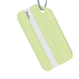 Porte étiquettes de bagage en Aluminium Home Travel World Store