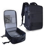 Sac à dos, grande capacité, étanche, pour ordinateur portable avec USB Home Travel World Store