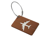 Porte étiquettes de bagage en Aluminium Home Travel World Store