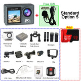 Caméras vidéo d'action 5K, Grand angle et Waterproof Home Travel World Store