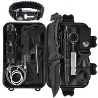 Multifunction Outdoor Adventure Survival Kit SOS Emergency First Aid Kit Survival Tool Traveling Camping Hiking Hunting Toolbox Home Travel World Store
