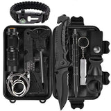 Multifunction Outdoor Adventure Survival Kit SOS Emergency First Aid Kit Survival Tool Traveling Camping Hiking Hunting Toolbox Home Travel World Store