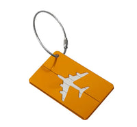 Porte étiquettes de bagage en Aluminium Home Travel World Store