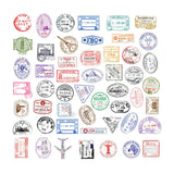 Kit Autocollants Tampon de voyage ( Home Travel ) Home Travel World Store