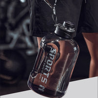 2.7 Liter Sport Water Bottle Large Portable Travel Bottles For Training Sport Fitness Cup with Time Scale BPA Free 2Size Home Travel World Store