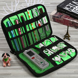 Organiseur de Câbles, Carte SD, Sac de transport d'accessoires de voyage Home Travel World Store