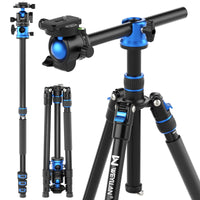 Trépied TP6 professionnels avec perche télescopique jusqu'à 66.9" / 170 cm Home Travel World Store