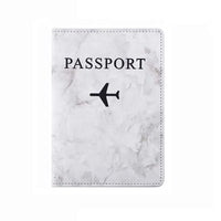 Couverture de protection de passeport (Effet marbré) Home Travel World Store