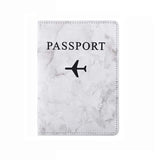 Couverture de protection de passeport (Effet marbré) Home Travel World Store