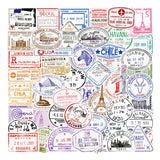 Kit Autocollants Tampon de voyage ( Home Travel ) Home Travel World Store