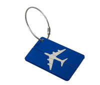 Porte étiquettes de bagage en Aluminium Home Travel World Store