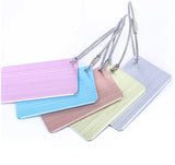 Porte étiquettes de bagage en Aluminium Home Travel World Store