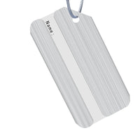 Porte étiquettes de bagage en Aluminium Home Travel World Store