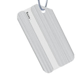 Porte étiquettes de bagage en Aluminium Home Travel World Store