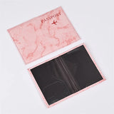 Couverture de protection de passeport (Effet marbré) Home Travel World Store