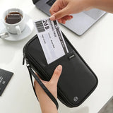 Organisateur de voyage passeport documents multifonction sécurisé Home Travel World Store