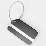 Porte étiquettes de bagage en Aluminium Home Travel World Store