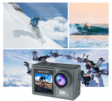 Caméras vidéo d'action 5K, Grand angle et Waterproof Home Travel World Store