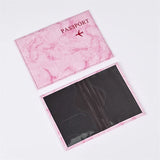 Couverture de protection de passeport (Effet marbré) Home Travel World Store