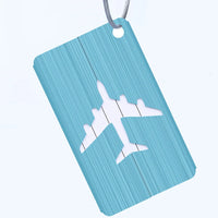 Porte étiquettes de bagage en Aluminium Home Travel World Store