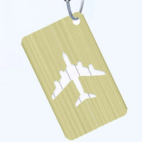 Porte étiquettes de bagage en Aluminium Home Travel World Store