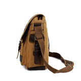 Sac à bandoulière vintage en toile Aventurière Home Travel World Store