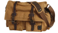 Sac à bandoulière vintage en toile Aventurière Home Travel World Store