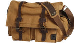 Sac à bandoulière vintage en toile Aventurière Home Travel World Store