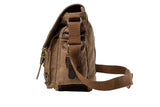 Sac à bandoulière vintage en toile Aventurière Home Travel World Store
