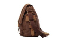 Sac à bandoulière vintage en toile Aventurière Home Travel World Store
