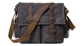Sac à bandoulière vintage en toile Aventurière Home Travel World Store