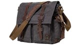Sac à bandoulière vintage en toile Aventurière Home Travel World Store