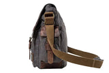 Sac à bandoulière vintage en toile Aventurière Home Travel World Store