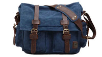 Sac à bandoulière vintage en toile Aventurière Home Travel World Store