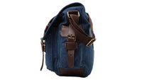 Sac à bandoulière vintage en toile Aventurière Home Travel World Store