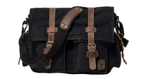 Sac à bandoulière vintage en toile Aventurière Home Travel World Store