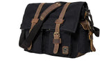Sac à bandoulière vintage en toile Aventurière Home Travel World Store