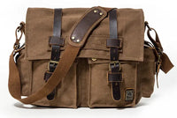 Sac à bandoulière vintage en toile Aventurière Home Travel World Store