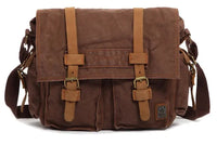 Sac à bandoulière vintage en toile Aventurière Home Travel World Store