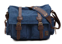 Sac à bandoulière vintage en toile Aventurière Home Travel World Store