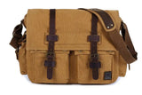 Sac à bandoulière vintage en toile Aventurière Home Travel World Store