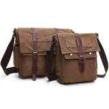 Sac à bandoulière vintage en toile Aventurière Home Travel World Store