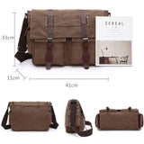 Sac à bandoulière vintage en toile Aventurière Home Travel World Store